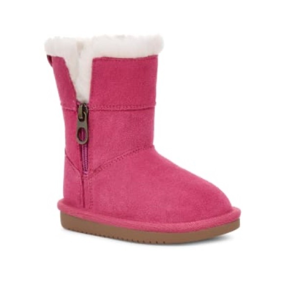 Koolaburra by UGG Aribel pink toddler girl Short boot Size 10 - Picture 1 of 9